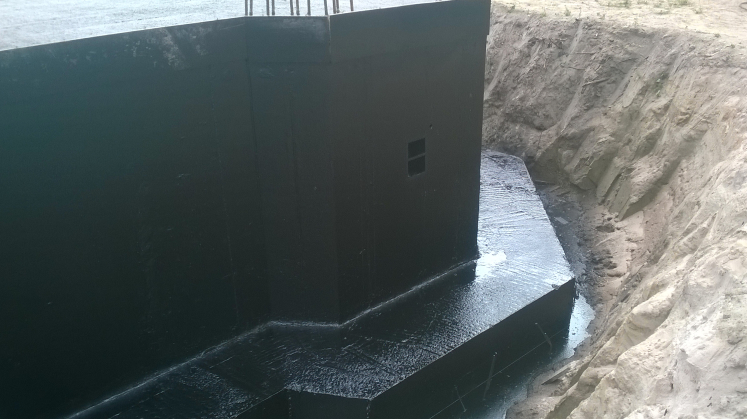 Гидроизоляция фундамента 